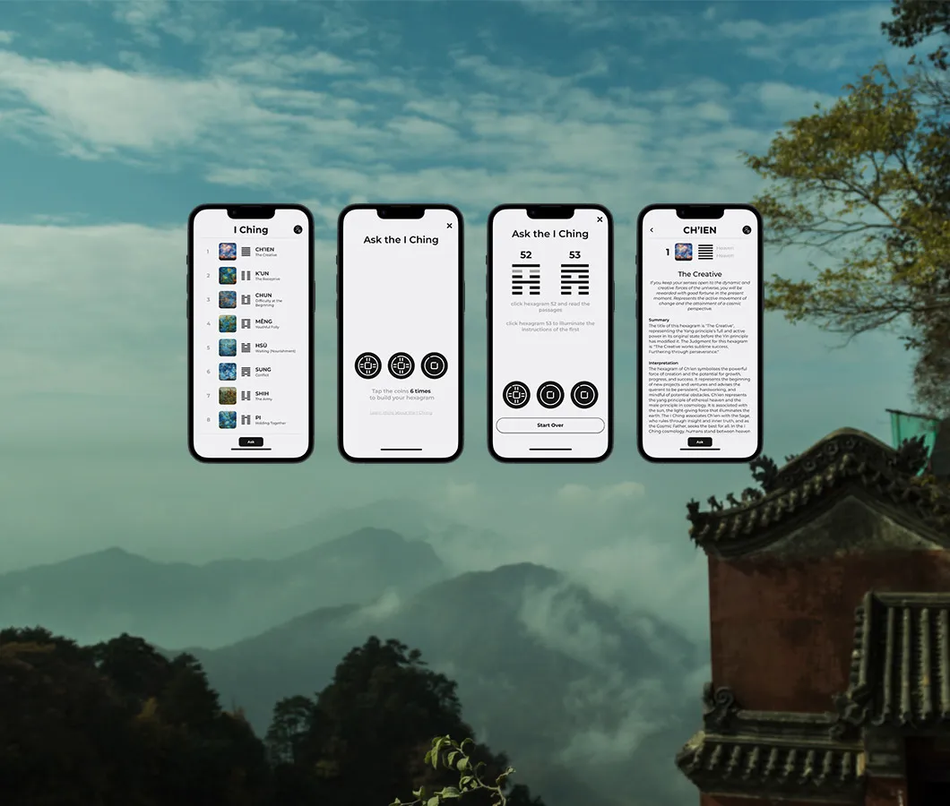 AI Ching App Launches. Unearth personal growth.